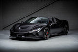 [DIRECT IMPORT] 2021 Ferrari F8 Spider Black Convertible Sports Car 3.9T V8 F1 DCT- Malaysia Ferrari Car for Sale