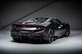 [DIRECT IMPORT] 2021 Ferrari F8 Spider Black Convertible Sports Car 3.9T V8 F1 DCT- Malaysia Ferrari Car for Sale