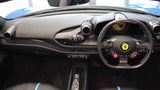[DIRECT IMPORT] 2021 Ferrari F8 Spider Blue Convertible Sports Car 3.9T V8 F1 DCT- Malaysia Ferrari Car for Sale