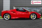 [DIRECT IMPORT] 2021 Ferrari F8 Spider Red Convertible Sports Car 3.9T V8 F1 DCT- Malaysia Ferrari Car for Sale