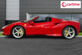 [DIRECT IMPORT] 2021 Ferrari F8 Spider Red Convertible Sports Car 3.9T V8 F1 DCT- Malaysia Ferrari Car for Sale