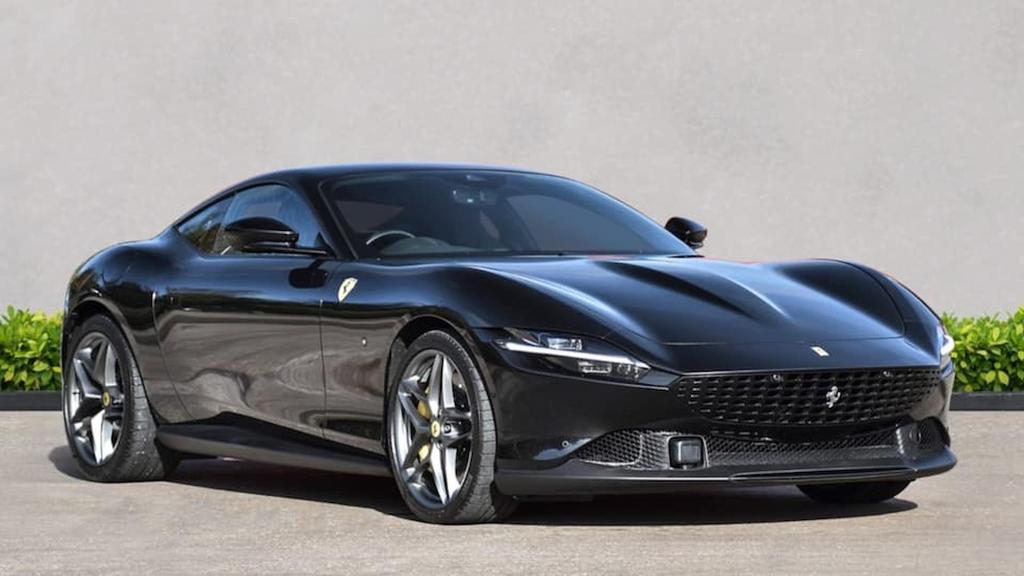 [DIRECT IMPORT] 2021 Ferrari Roma Black Coupe Sports Car with 4 Seats 3.8T V8 F1 DCT - Malaysia Ferrari Car for Sale Promotion