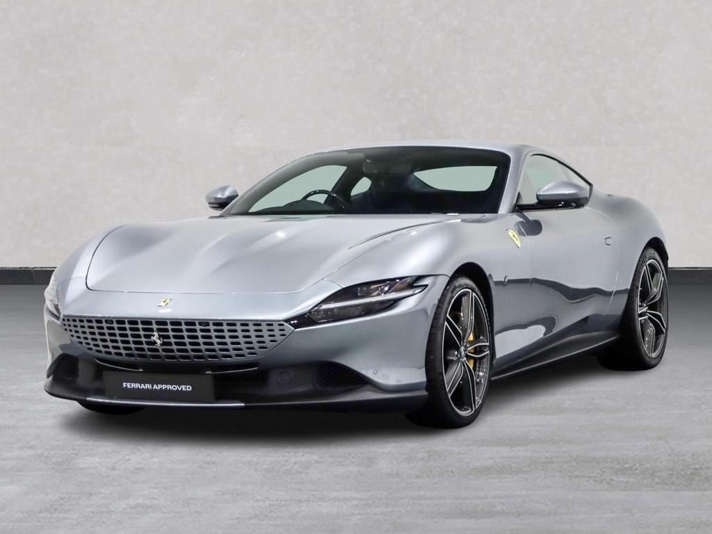 2021 Ferrari Roma Grey Coupe Sports Car with 4 Seats 3.8T V8 F1 DCT - Malaysia Ferrari Car for Sale Promotion [DIRECT IMPORT]
