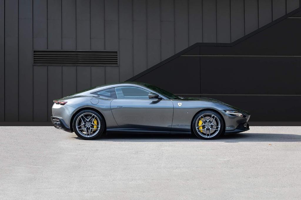 2021 Ferrari Roma Grey Coupe Sports Car with 4 Seats 3.8T V8 F1 DCT - Malaysia Ferrari Car for Sale Promotion [DIRECT IMPORT]