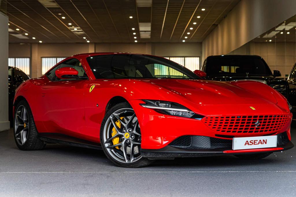 2021 Ferrari Roma Red Coupe Sports Car with 4 Seats 3.8T V8 F1 DCT - Malaysia Ferrari Car for Sale Promotion [DIRECT IMPORT]