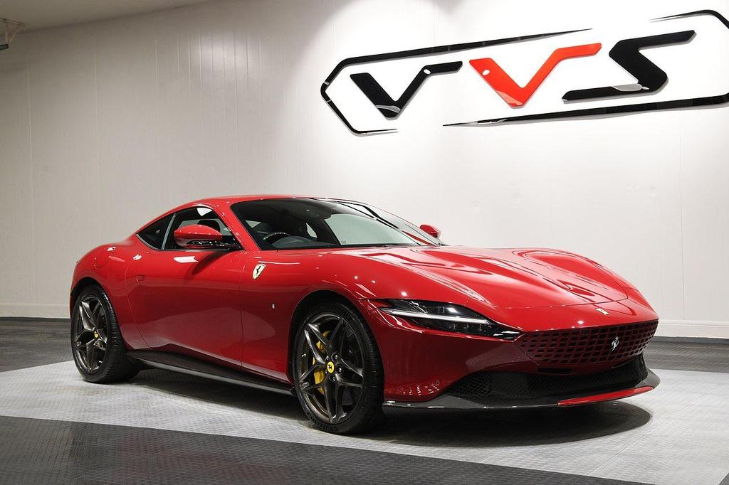 2021 Ferrari Roma Red Coupe Sports Car with 4 Seats 3.8T V8 F1 DCT - Malaysia Ferrari Car for Sale Promotion [DIRECT IMPORT]