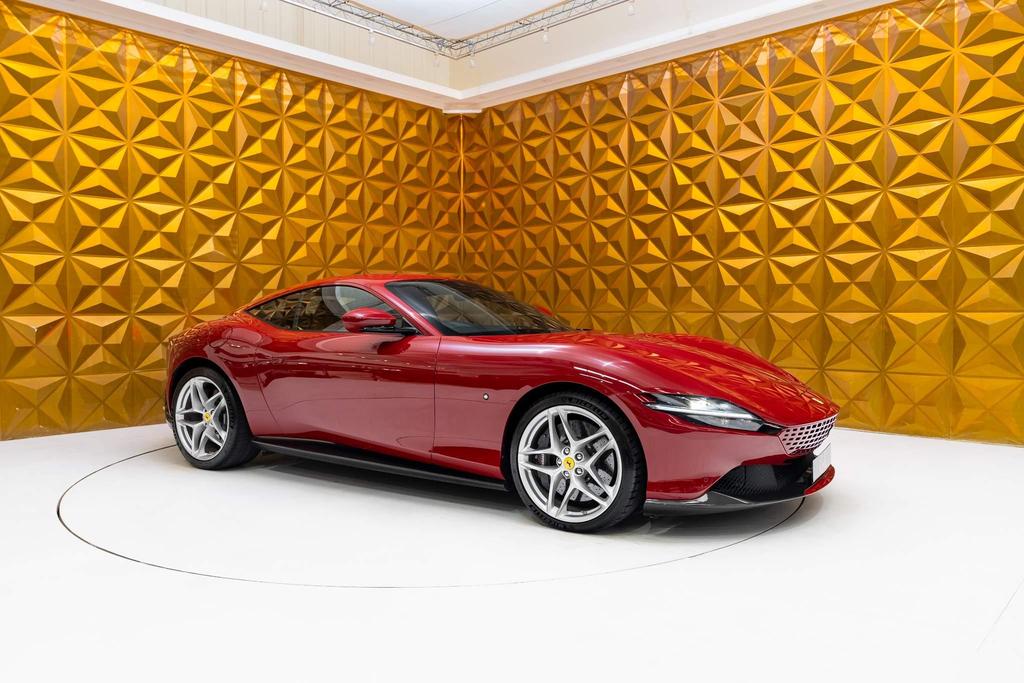 2021 Ferrari Roma Red Coupe Sports Car with 4 Seats 3.8T V8 F1 DCT - Malaysia Ferrari Car for Sale Promotion [DIRECT IMPORT]