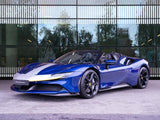[DIRECT IMPORT] 2021 Ferrari SF90 Spider Blue Convertible Coupe Plug-in Hybrid Sports Car with 2 Seats 4.0T V8 F1 DCT 4WD - Malaysia Ferrari Car for Sale Promotion