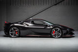 2021 Ferrari SF90 Stradale Black Coupe Plug-in Hybrid Sports Car with 2 Seats 4.0T V8 F1 DCT 4WD (Black Interior) - Malaysia Ferrari Car for Sale Promotion [DIRECT IMPORT]