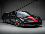 2021 Ferrari SF90 Stradale Black Coupe Plug-in Hybrid Sports Car with 2 Seats 4.0T V8 F1 DCT 4WD (Black Interior) - Malaysia Ferrari Car for Sale Promotion [DIRECT IMPORT]