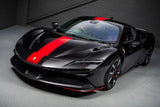 2021 Ferrari SF90 Stradale Black Coupe Plug-in Hybrid Sports Car with 2 Seats 4.0T V8 F1 DCT 4WD (Black Interior) - Malaysia Ferrari Car for Sale Promotion [DIRECT IMPORT]