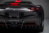 2021 Ferrari SF90 Stradale Black Coupe Plug-in Hybrid Sports Car with 2 Seats 4.0T V8 F1 DCT 4WD (Black Interior) - Malaysia Ferrari Car for Sale Promotion [DIRECT IMPORT]