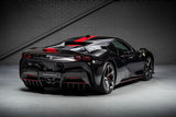 2021 Ferrari SF90 Stradale Black Coupe Plug-in Hybrid Sports Car with 2 Seats 4.0T V8 F1 DCT 4WD (Black Interior) - Malaysia Ferrari Car for Sale Promotion [DIRECT IMPORT]