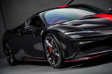 2021 Ferrari SF90 Stradale Black Coupe Plug-in Hybrid Sports Car with 2 Seats 4.0T V8 F1 DCT 4WD (Black Interior) - Malaysia Ferrari Car for Sale Promotion [DIRECT IMPORT]