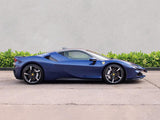 2021 Ferrari SF90 Stradale Blue Coupe Plug-in Hybrid Sports Car with 2 Seats 4.0T V8 F1 DCT AWD (Black Interior) - Malaysia Ferrari Car for Sale Promotion [DIRECT IMPORT