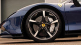 2021 Ferrari SF90 Stradale Blue Coupe Plug-in Hybrid Sports Car with 2 Seats 4.0T V8 F1 DCT AWD (Black Interior) - Malaysia Ferrari Car for Sale Promotion [DIRECT IMPORT