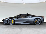 2021 Ferrari SF90 Stradale Grey Coupe Plug-in Hybrid Sports Car with 2 Seats 4.0T V8 F1 DCT 4WD (Black Interior) - Malaysia Ferrari Car for Sale Promotion [DIRECT IMPORT]