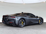2021 Ferrari SF90 Stradale Grey Coupe Plug-in Hybrid Sports Car with 2 Seats 4.0T V8 F1 DCT 4WD (Black Interior) - Malaysia Ferrari Car for Sale Promotion [DIRECT IMPORT]