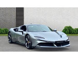 2021 Ferrari SF90 Stradale Grey Coupe Plug-in Hybrid Sports Car with 2 Seats 4.0T V8 F1 DCT 4WD (Black Interior) - Malaysia Ferrari Car for Sale Promotion [DIRECT IMPORT]