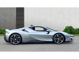 2021 Ferrari SF90 Stradale Grey Coupe Plug-in Hybrid Sports Car with 2 Seats 4.0T V8 F1 DCT 4WD (Black Interior) - Malaysia Ferrari Car for Sale Promotion [DIRECT IMPORT]