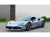 2021 Ferrari SF90 Stradale Grey Coupe Plug-in Hybrid Sports Car with 2 Seats 4.0T V8 F1 DCT 4WD (Black Interior) - Malaysia Ferrari Car for Sale Promotion [DIRECT IMPORT]
