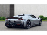 2021 Ferrari SF90 Stradale Grey Coupe Plug-in Hybrid Sports Car with 2 Seats 4.0T V8 F1 DCT 4WD (Black Interior) - Malaysia Ferrari Car for Sale Promotion [DIRECT IMPORT]
