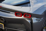 2021 Ferrari SF90 Stradale Grey Coupe Plug-in Hybrid Sports Car with 2 Seats 4.0T V8 F1 DCT 4WD (Red Interior) - Malaysia Ferrari Car for Sale Promotion [DIRECT IMPORT]