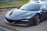 2021 Ferrari SF90 Stradale Grey Coupe Plug-in Hybrid Sports Car with 2 Seats 4.0T V8 F1 DCT 4WD (Red Interior) - Malaysia Ferrari Car for Sale Promotion [DIRECT IMPORT]