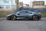 2021 Ferrari SF90 Stradale Grey Coupe Plug-in Hybrid Sports Car with 2 Seats 4.0T V8 F1 DCT 4WD (Red Interior) - Malaysia Ferrari Car for Sale Promotion [DIRECT IMPORT]