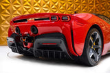 2021 Ferrari SF90 Stradale Red Coupe Plug-in Hybrid Sports Car with 2 Seats 4.0T V8 F1 DCT 4WD - Malaysia Ferrari Car for Sale Promotion [DIRECT IMPORT]