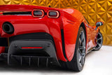 2021 Ferrari SF90 Stradale Red Coupe Plug-in Hybrid Sports Car with 2 Seats 4.0T V8 F1 DCT 4WD - Malaysia Ferrari Car for Sale Promotion [DIRECT IMPORT]