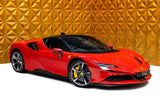 2021 Ferrari SF90 Stradale Red Coupe Plug-in Hybrid Sports Car with 2 Seats 4.0T V8 F1 DCT 4WD - Malaysia Ferrari Car for Sale Promotion [DIRECT IMPORT]