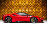 2021 Ferrari SF90 Stradale Red Coupe Plug-in Hybrid Sports Car with 2 Seats 4.0T V8 F1 DCT 4WD - Malaysia Ferrari Car for Sale Promotion [DIRECT IMPORT]