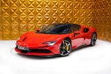 2021 Ferrari SF90 Stradale Red Coupe Plug-in Hybrid Sports Car with 2 Seats 4.0T V8 F1 DCT 4WD - Malaysia Ferrari Car for Sale Promotion [DIRECT IMPORT]