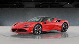 2021 Ferrari SF90 Stradale Red Coupe Plug-in Hybrid Sports Car with 2 Seats 4.0T V8 F1 DCT AWD (Biege Interior) - Malaysia Ferrari Car for Sale Promotion [DIRECT IMPORT]
