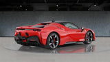 2021 Ferrari SF90 Stradale Red Coupe Plug-in Hybrid Sports Car with 2 Seats 4.0T V8 F1 DCT AWD (Biege Interior) - Malaysia Ferrari Car for Sale Promotion [DIRECT IMPORT]