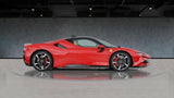 2021 Ferrari SF90 Stradale Red Coupe Plug-in Hybrid Sports Car with 2 Seats 4.0T V8 F1 DCT AWD (Biege Interior) - Malaysia Ferrari Car for Sale Promotion [DIRECT IMPORT]
