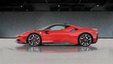 2021 Ferrari SF90 Stradale Red Coupe Plug-in Hybrid Sports Car with 2 Seats 4.0T V8 F1 DCT AWD (Biege Interior) - Malaysia Ferrari Car for Sale Promotion [DIRECT IMPORT]