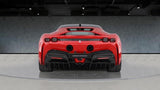 2021 Ferrari SF90 Stradale Red Coupe Plug-in Hybrid Sports Car with 2 Seats 4.0T V8 F1 DCT AWD (Biege Interior) - Malaysia Ferrari Car for Sale Promotion [DIRECT IMPORT]