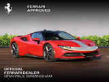 2021 Ferrari SF90 Stradale Red Coupe Plug-in Hybrid Sports Car with 2 Seats 4.0T V8 F1 DCT AWD (Black Interior) - Malaysia Ferrari Car for Sale Promotion [DIRECT IMPORT]
