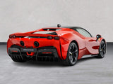 2021 Ferrari SF90 Stradale Red Coupe Plug-in Hybrid Sports Car with 2 Seats 4.0T V8 F1 DCT AWD (Black Interior) - Malaysia Ferrari Car for Sale Promotion [DIRECT IMPORT]