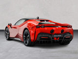 2021 Ferrari SF90 Stradale Red Coupe Plug-in Hybrid Sports Car with 2 Seats 4.0T V8 F1 DCT AWD (Black Interior) - Malaysia Ferrari Car for Sale Promotion [DIRECT IMPORT]
