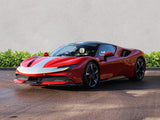 2021 Ferrari SF90 Stradale Red Coupe Plug-in Hybrid Sports Car with 2 Seats 4.0T V8 F1 DCT AWD (Black Interior) - Malaysia Ferrari Car for Sale Promotion [DIRECT IMPORT]