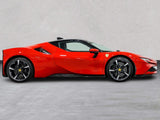 2021 Ferrari SF90 Stradale Red Coupe Plug-in Hybrid Sports Car with 2 Seats 4.0T V8 F1 DCT AWD (Black Interior) - Malaysia Ferrari Car for Sale Promotion [DIRECT IMPORT]