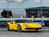 2021 Ferrari SF90 Stradale Yellow Coupe Plug-in Hybrid Sports Car with 2 Seats 4.0T V8 F1 DCT 4WD (Black Interior) - Malaysia Ferrari Car for Sale Promotion [DIRECT IMPORT]