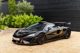 2021 McLaren 620R Black Coupe Sports Car with Butterly Doors and 2-Seats 3.8 Twin-Turbo V8 (Black Interior) - Malaysia McLaren Car Price for Sale Promotion [DIRECT IMPORT]