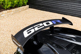 2021 McLaren 620R Black Coupe Sports Car with Butterly Doors and 2-Seats 3.8 Twin-Turbo V8 (Black Interior) - Malaysia McLaren Car Price for Sale Promotion [DIRECT IMPORT]