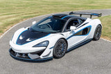 2021 McLaren 620R White Coupe Sports Car with Butterly Doors and 2-Seats 3.8 Twin-Turbo V8 (Black Interior) - Malaysia McLaren Car Price for Sale Promotion [DIRECT IMPORT]