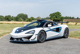 2021 McLaren 620R White Coupe Sports Car with Butterly Doors and 2-Seats 3.8 Twin-Turbo V8 (Black Interior) - Malaysia McLaren Car Price for Sale Promotion [DIRECT IMPORT]