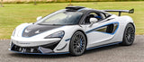 2021 McLaren 620R White Coupe Sports Car with Butterly Doors and 2-Seats 3.8 Twin-Turbo V8 (Black Interior) - Malaysia McLaren Car Price for Sale Promotion [DIRECT IMPORT]